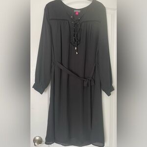 Vince Camuto Elegant Black Dress